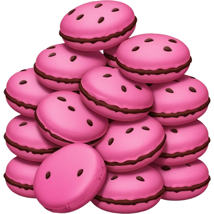 Caca rose  emoji