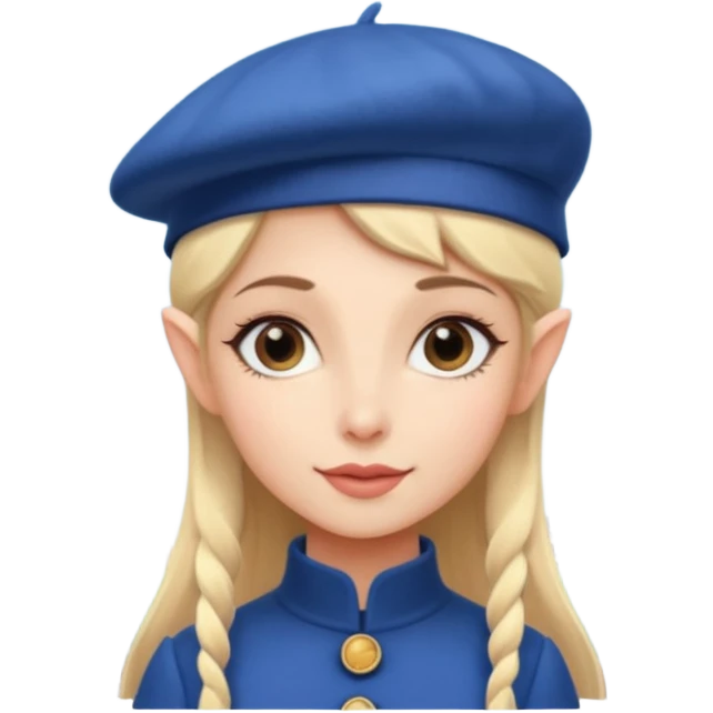 girl in paris near the elf tower iOS 18 emoji