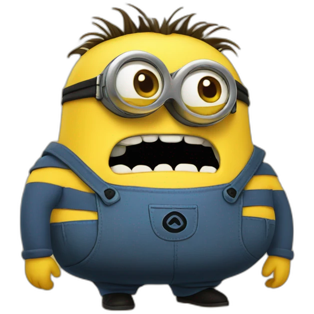 cursed fat minion family friendly emoji