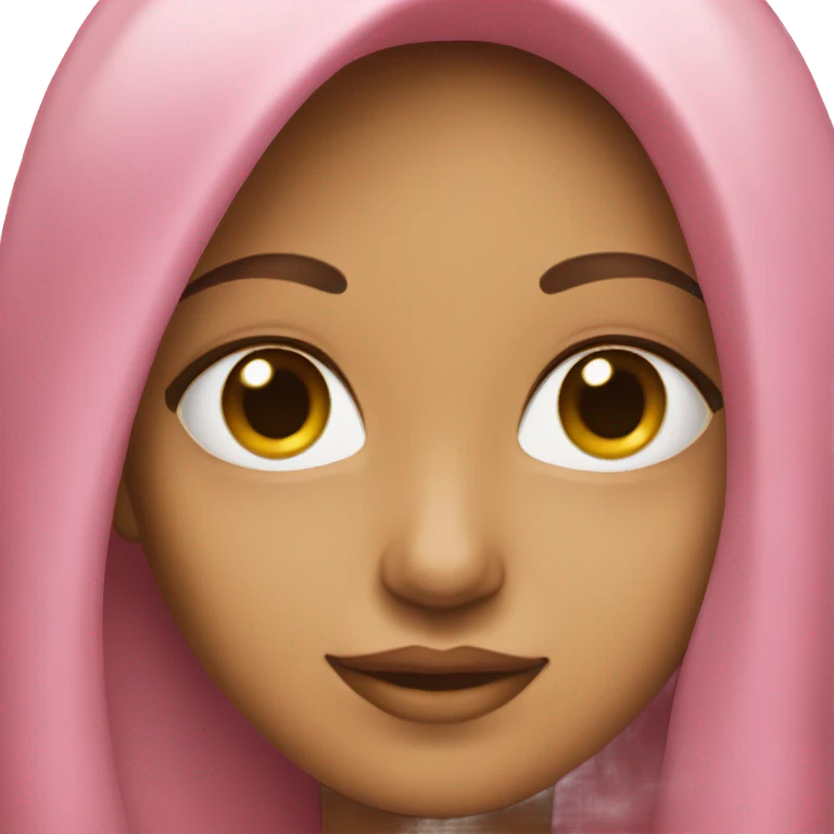 Lindo rosa emoji