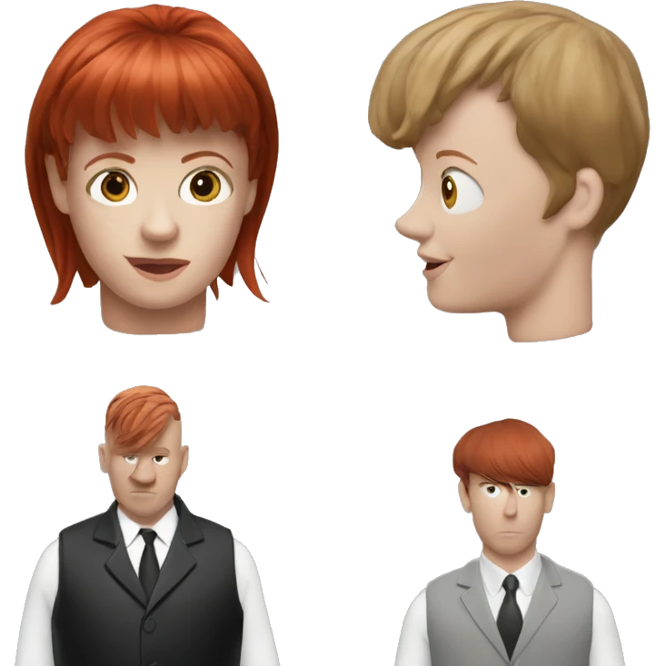 Andrea Arnold director red hair british 60 short bangs emoji