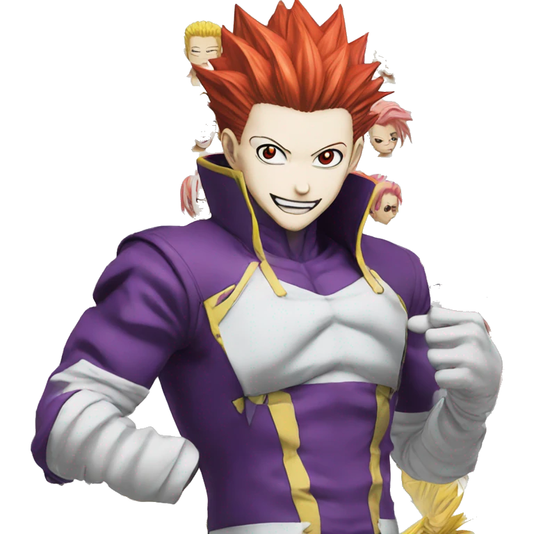 hisoka from hunter x hunter emoji