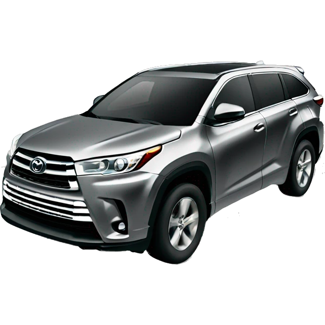 2024 grey Toyota highlander emoji