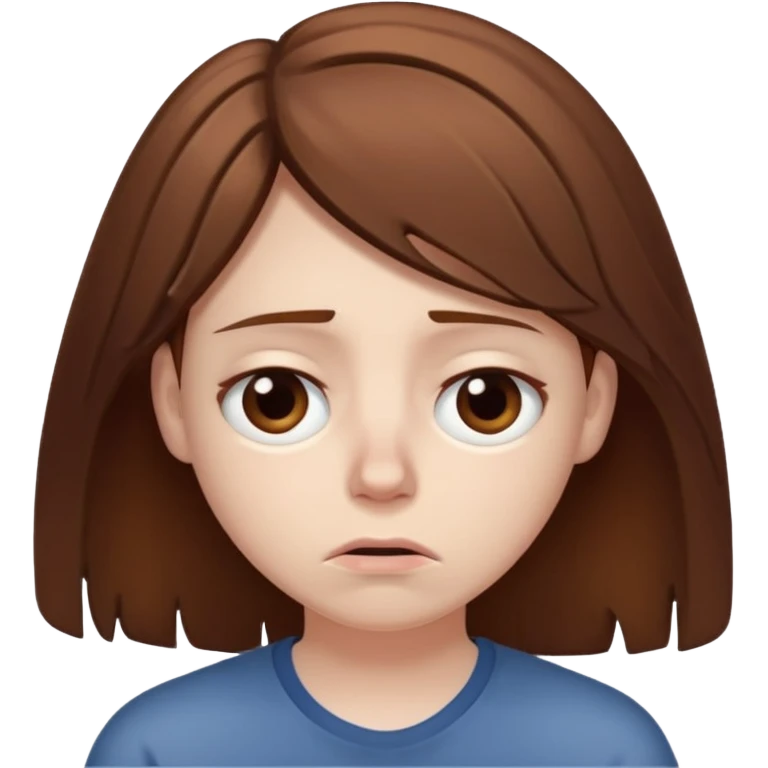 Dull and sleepy Slept for so long to numb feelings emoji