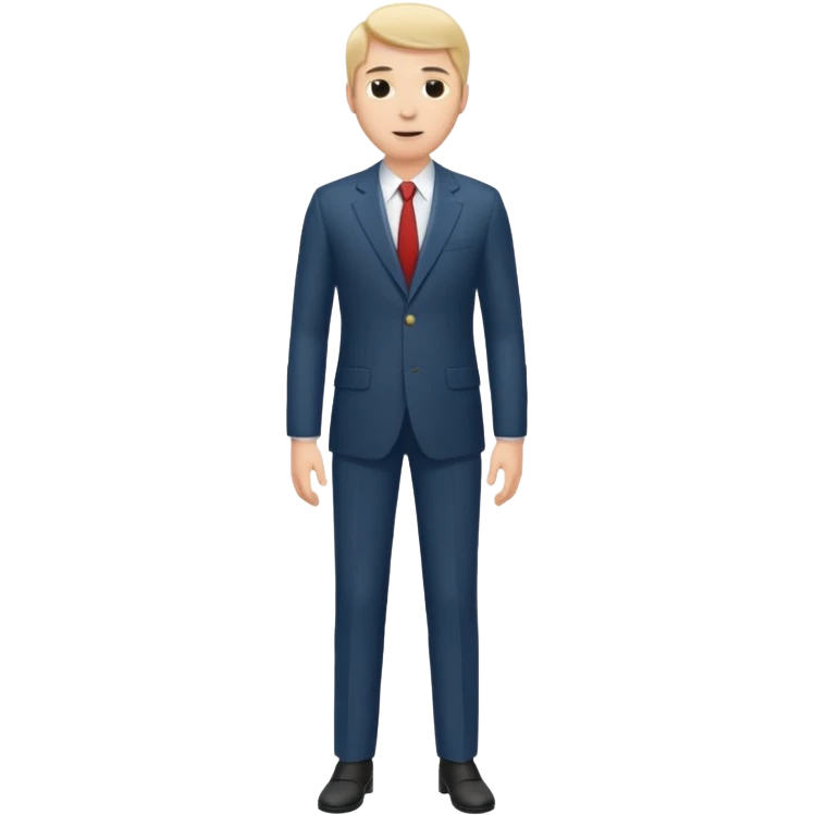 tall man full body emoji