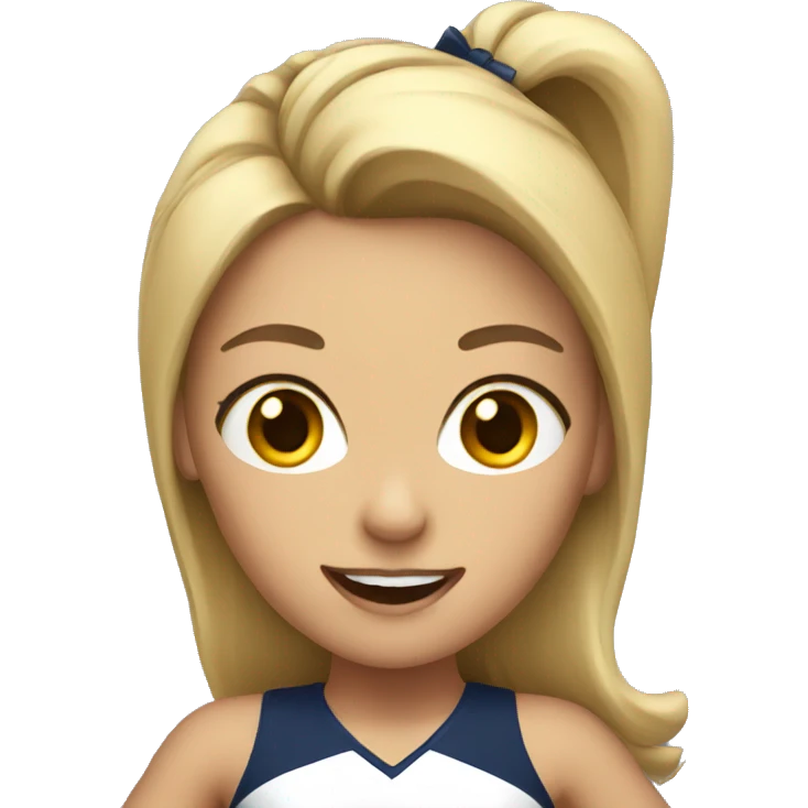 Cheerleader emoji