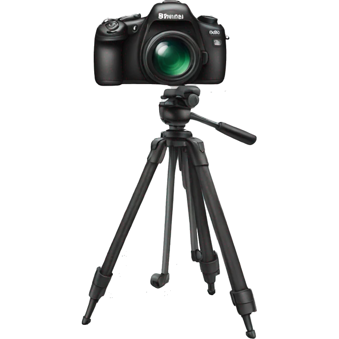 camera on tripod emoji