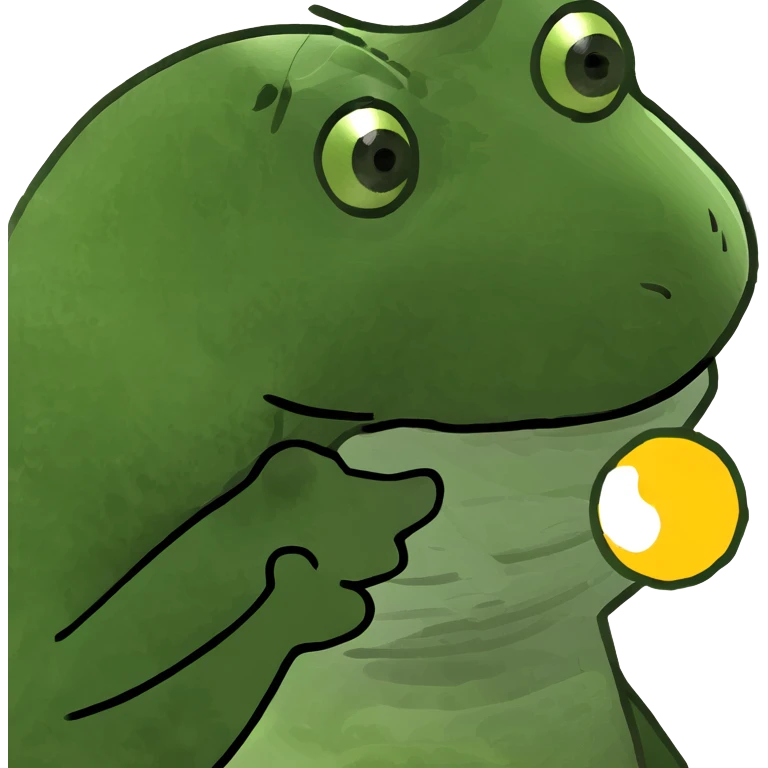 Crested gecko kissing the sun emoji