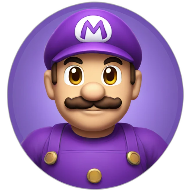 purple mario emoji