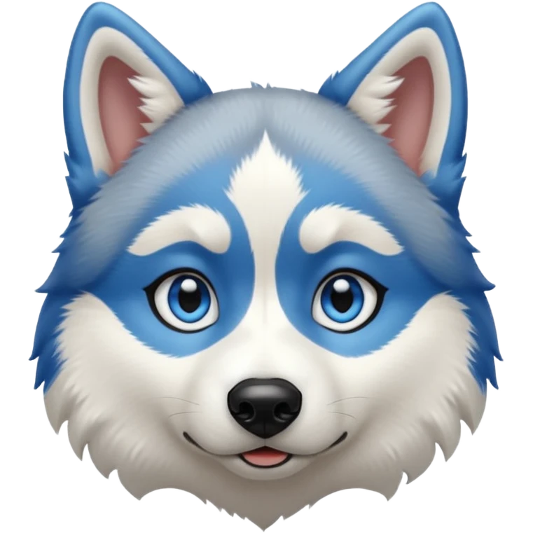 Un husky sibérien  emoji