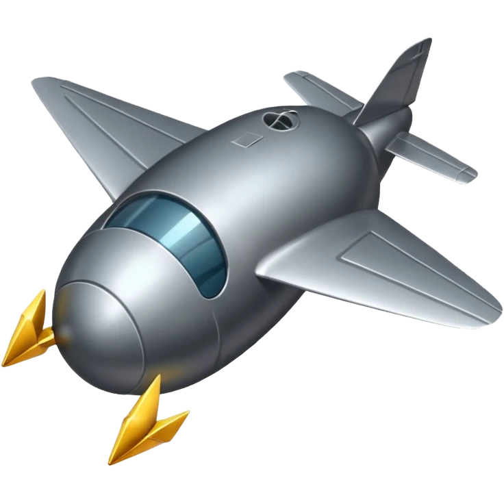 Bomb with wings emoji