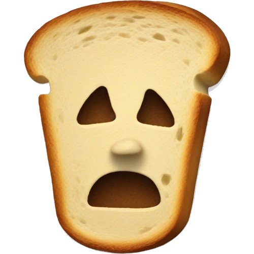 Toast with jason vorhees mask on  emoji