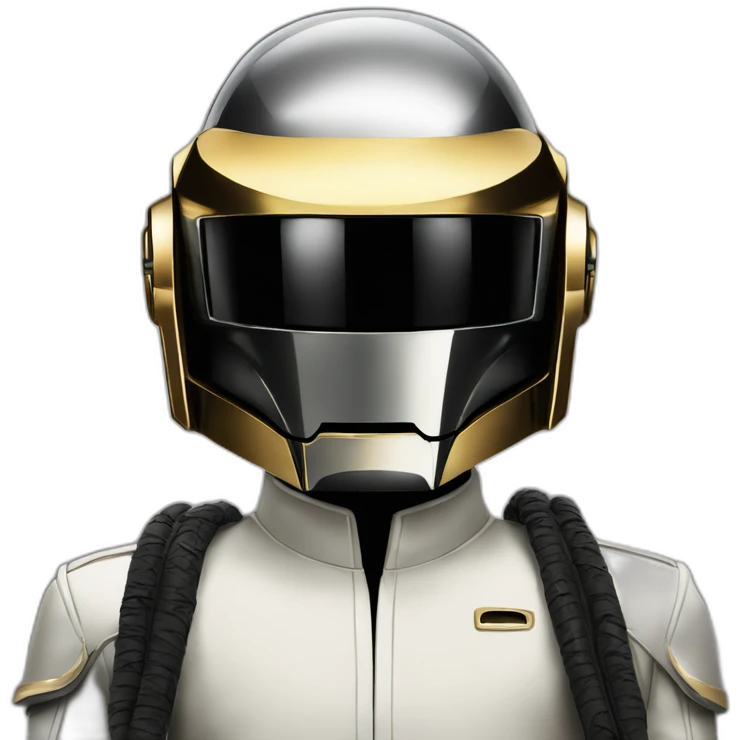 daft punk wearing mask which says "rythmn" emoji