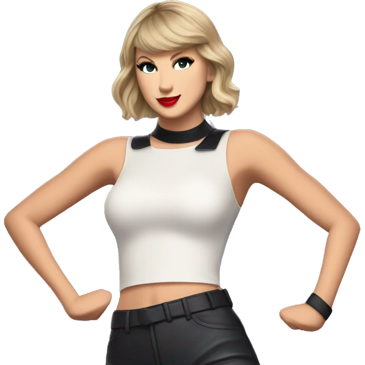Taylor Swift in the Archer Pose on the Eras Tour Stage  emoji