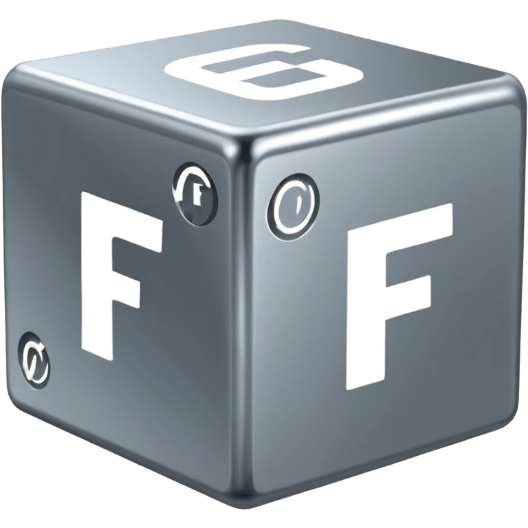 cube with F11# letters on it emoji