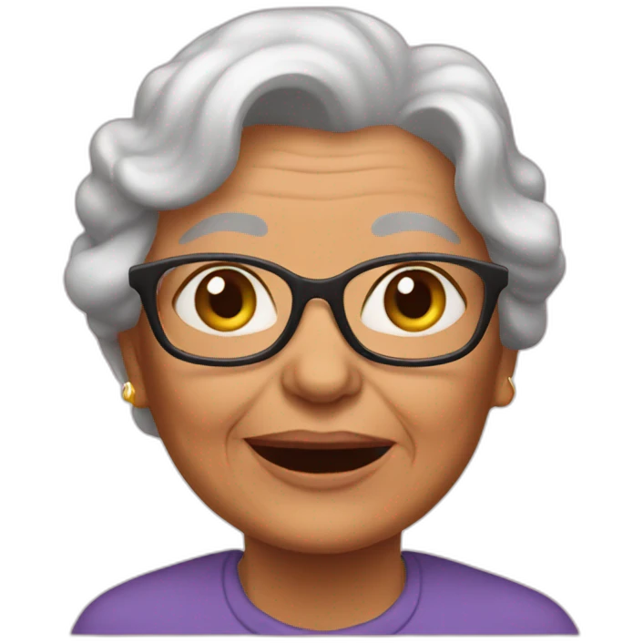 My grandma emoji