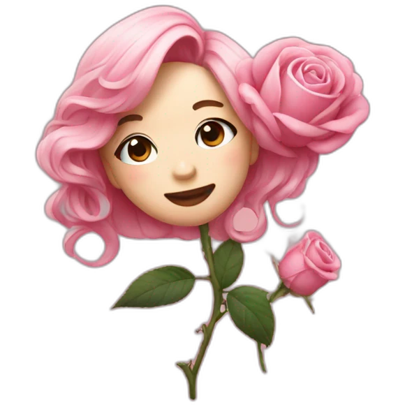 rose blackpink emoji