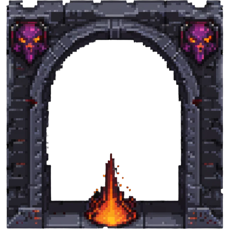 Minecraft Nether portal emoji