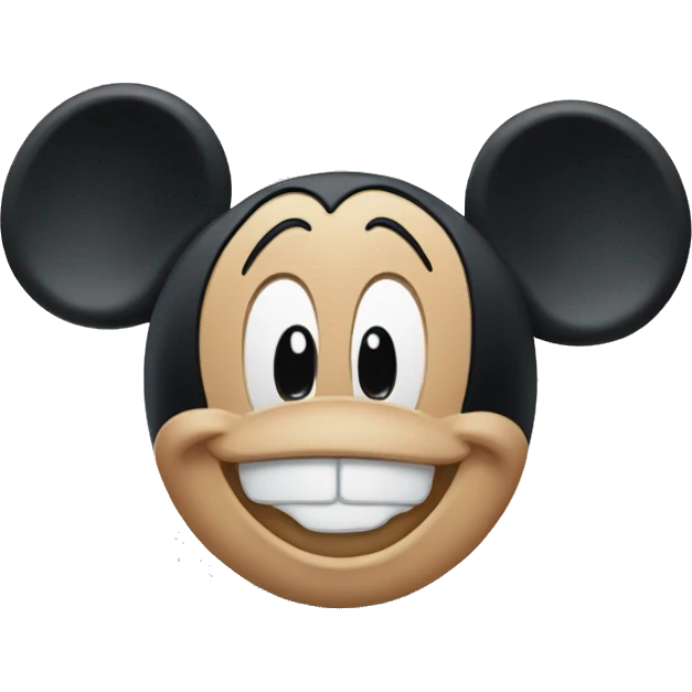 Mickey Mouse emoji