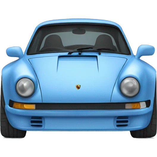 Blue Porsche  emoji