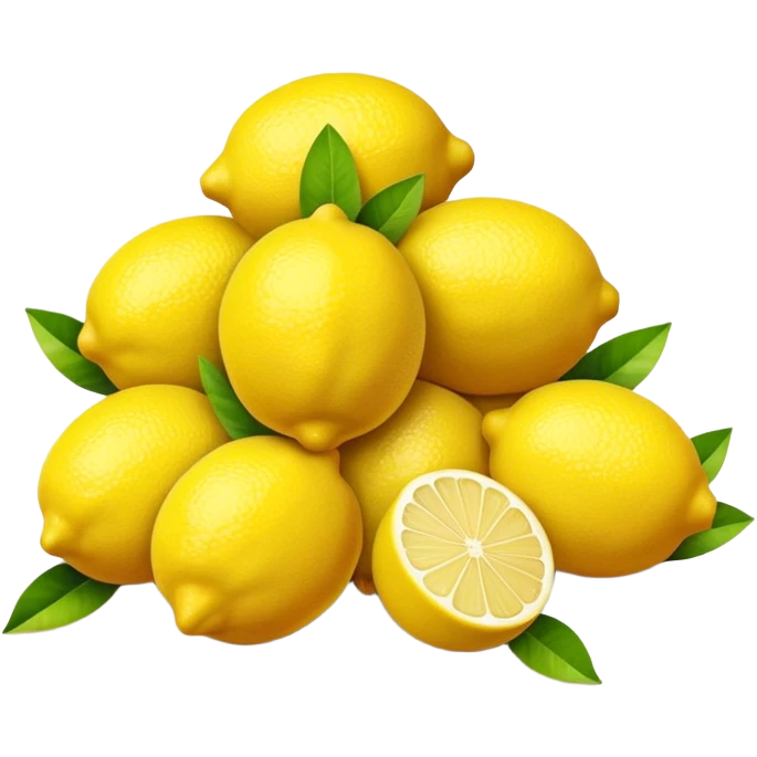 lemons pile emoji