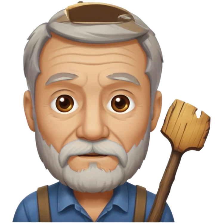 woodcutting grandpa emoji