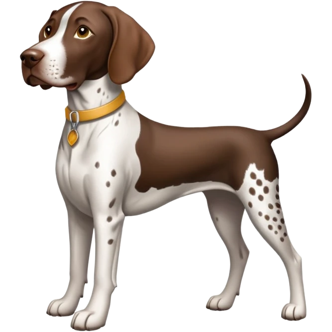 German shorthaired pointer emoji