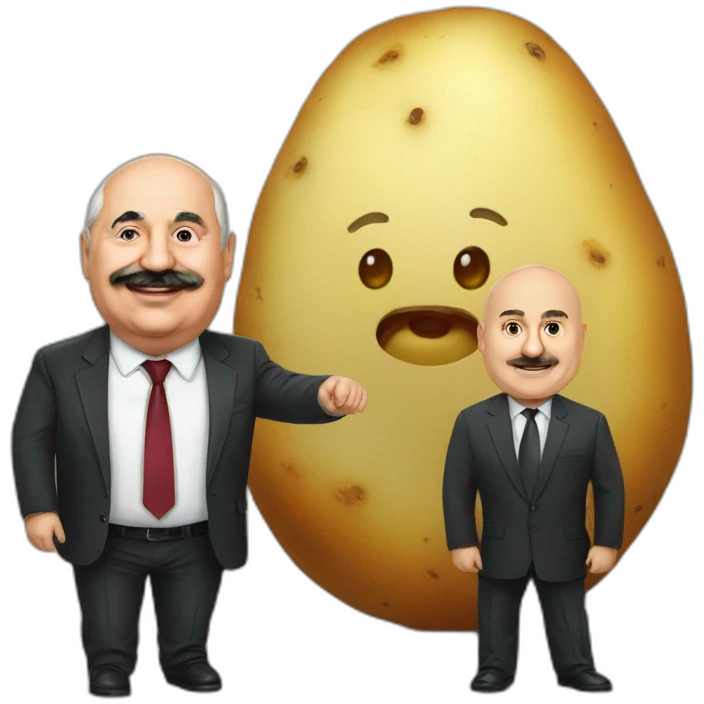 lukashenko and potato emoji