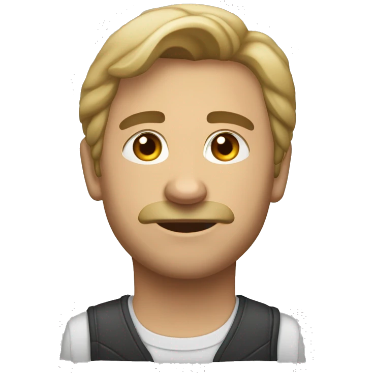 русая девочка с цветком в волосах emoji