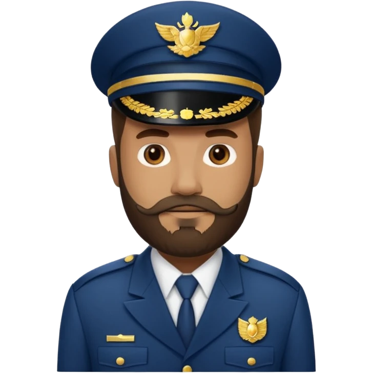 bearded doorman emoji