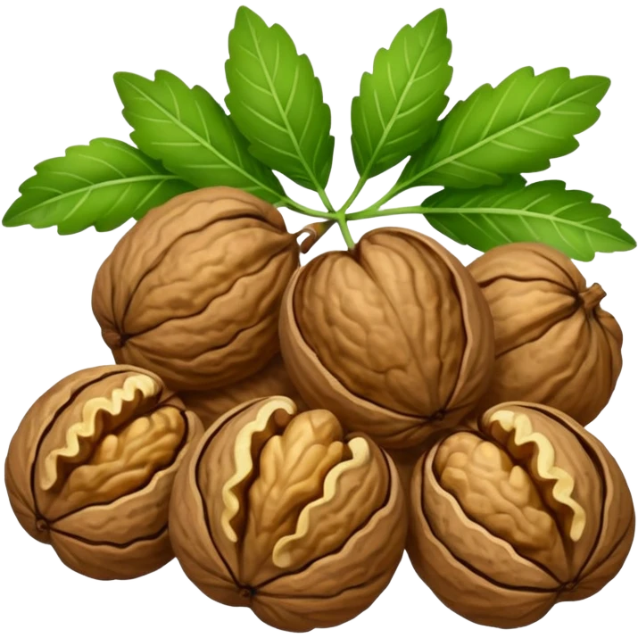 орехи и зелень emoji