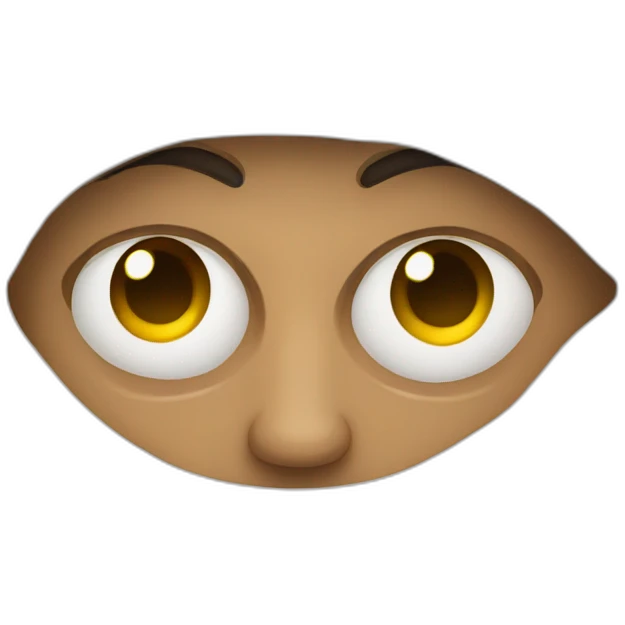 blind-eyes-on-face emoji