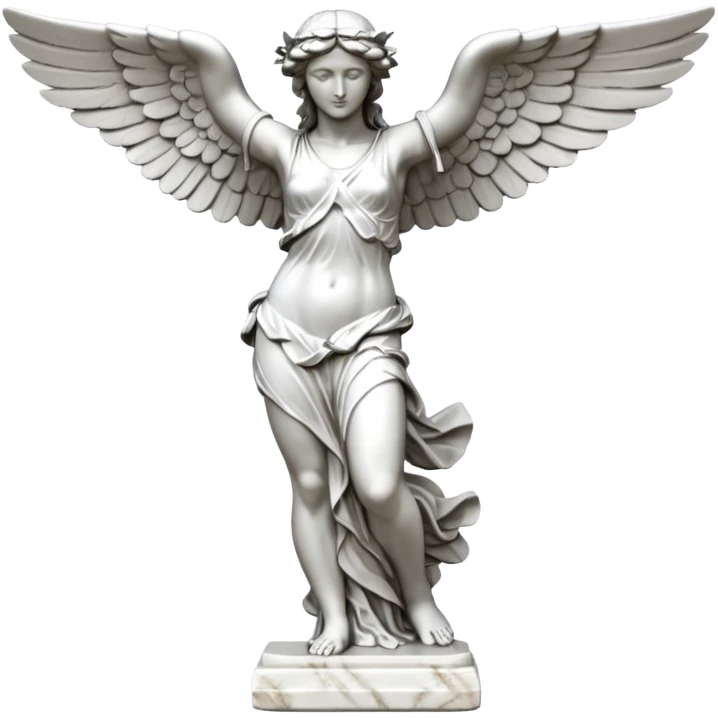 Winged Victory of Samothrace statue emoji