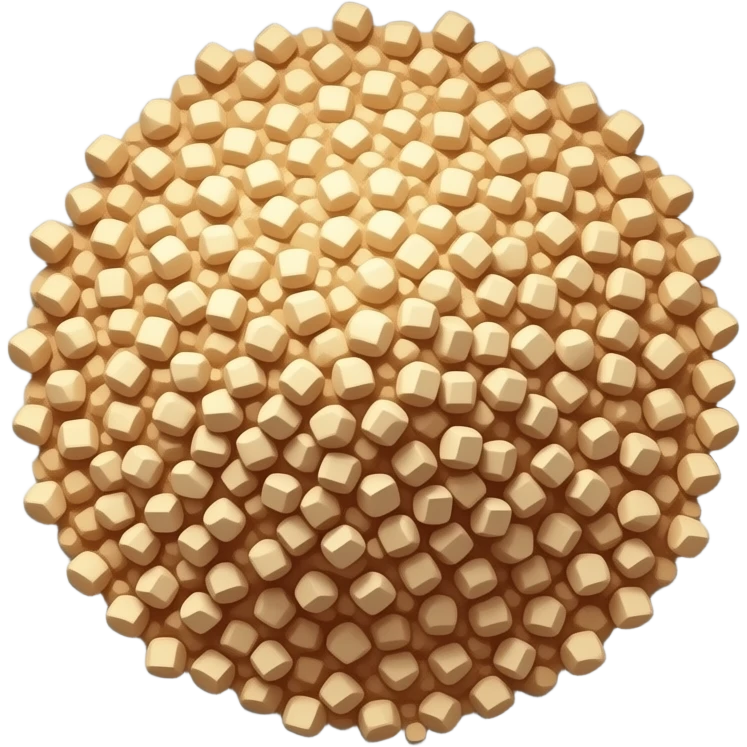 runder ganzer teller voll mir Brösel emoji