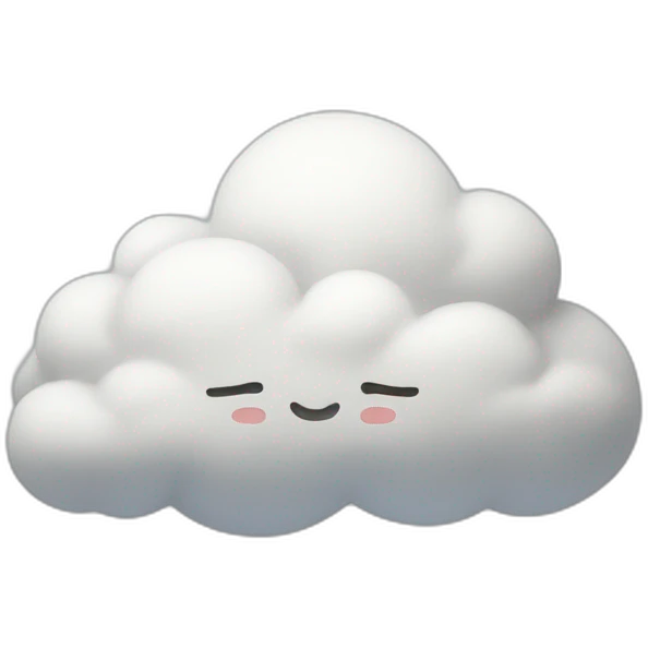 japanese cloud emoji