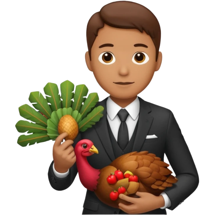 Turkey at the bank emoji