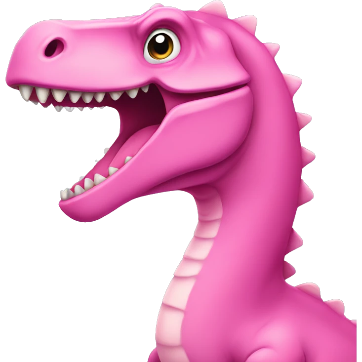 pink dinosaure emoji