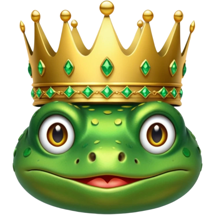 Rich frog emoji