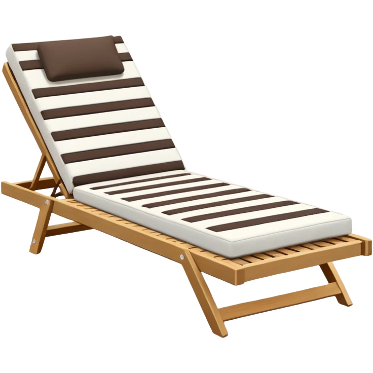 sun lounger emoji