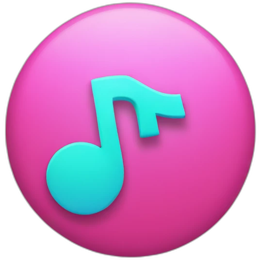 TikTok logo emoji
