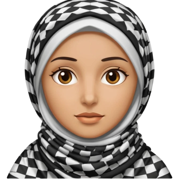 Woman in Keffiyeh emoji