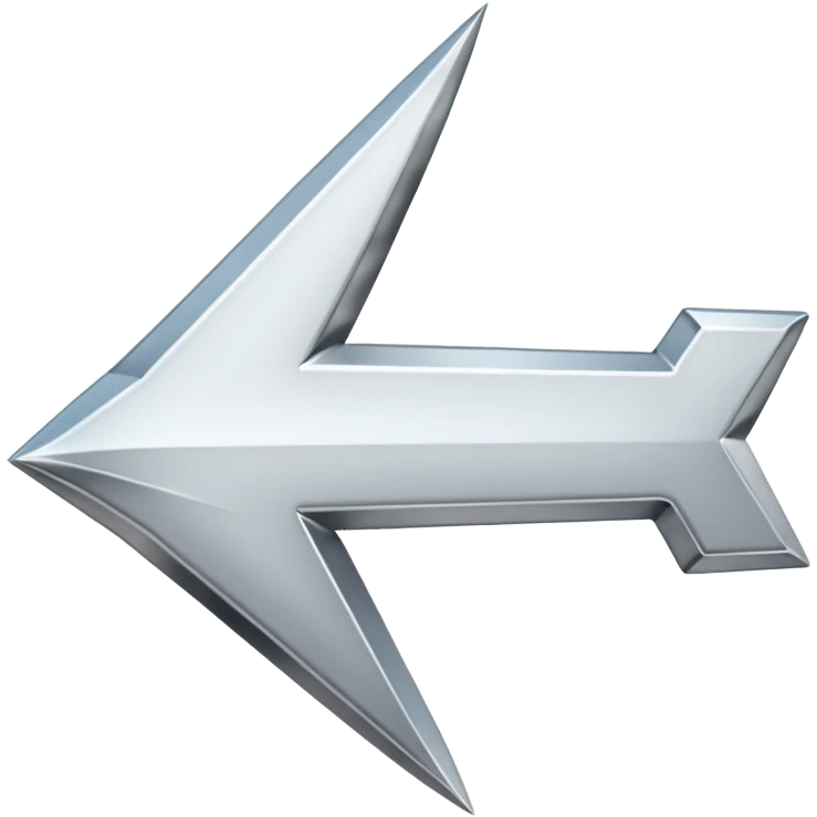 white arrow emoji