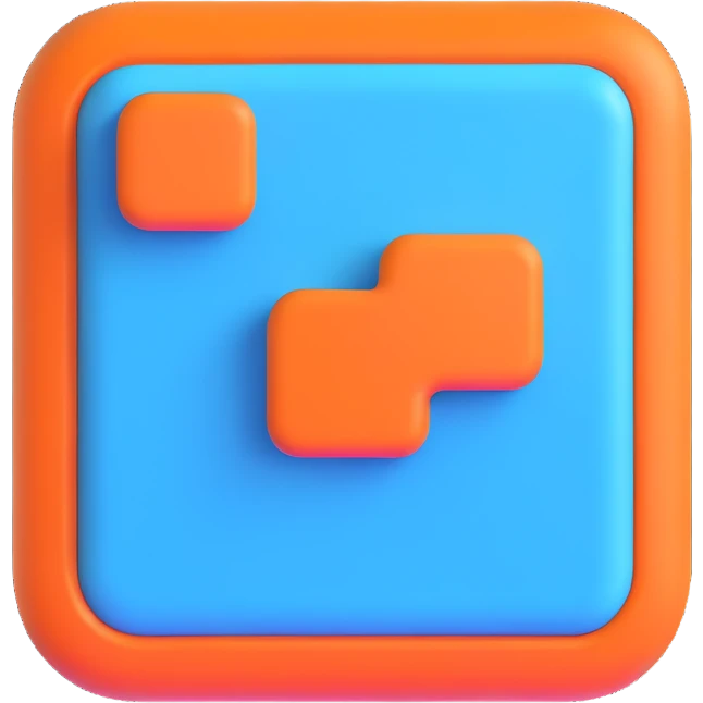 blue square with rounded corners emoji