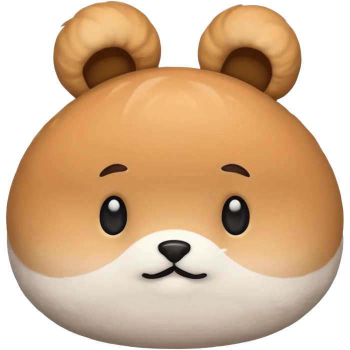 round bun or siopao emoji emoji