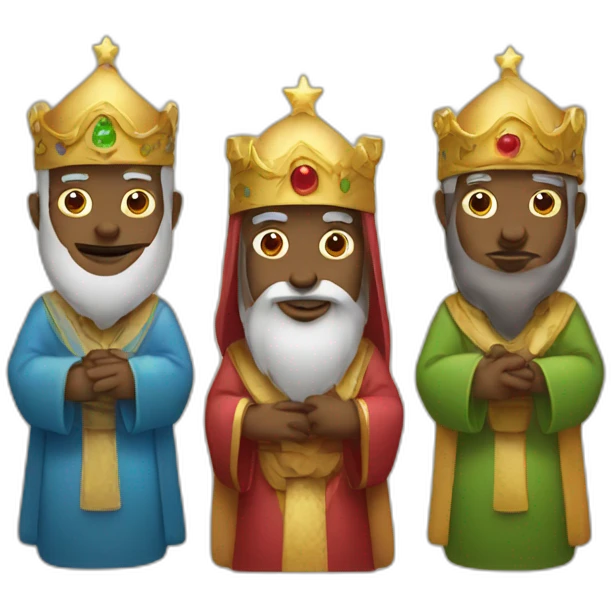 three wise men emoji