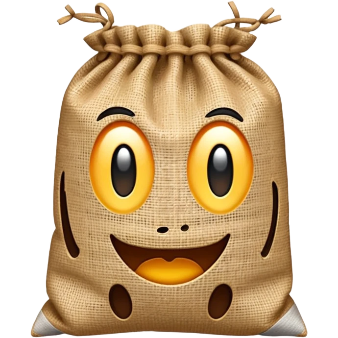 square sack of bag emoji