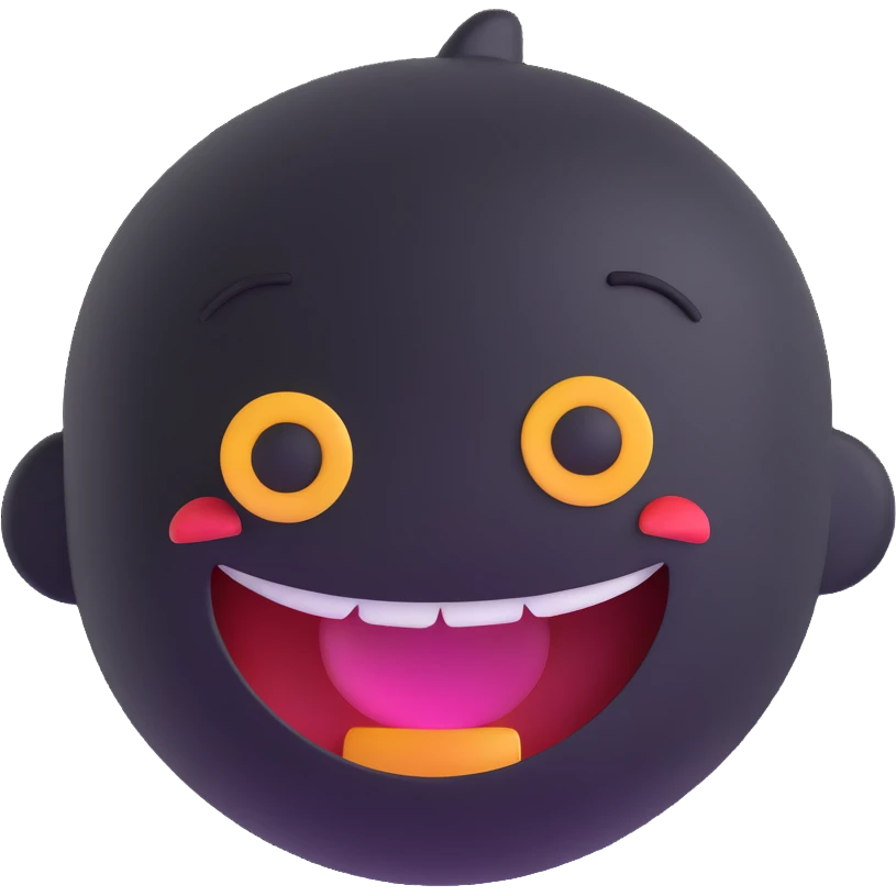 cheerful expression emoji