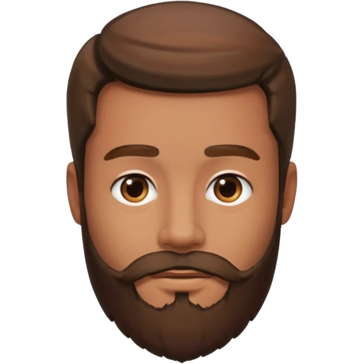 head with beard emoji