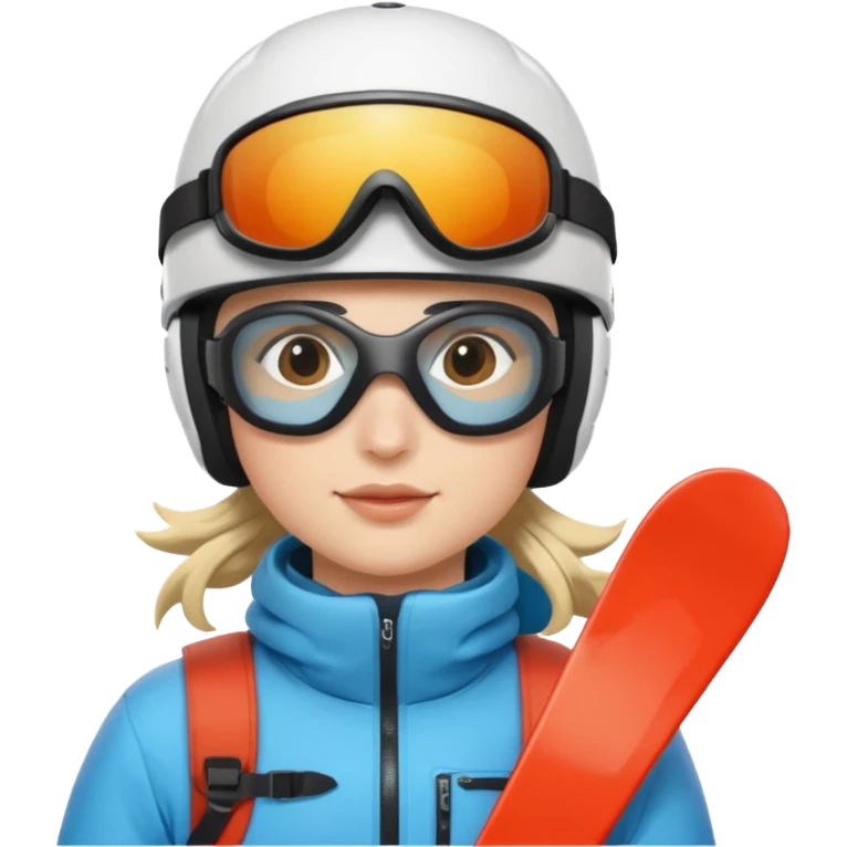 skiing emoji