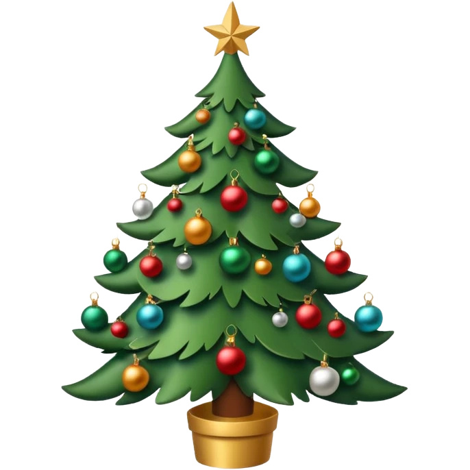 Christmas tree emoji